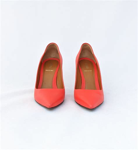 fendi red shoes|fendi formal shoes.